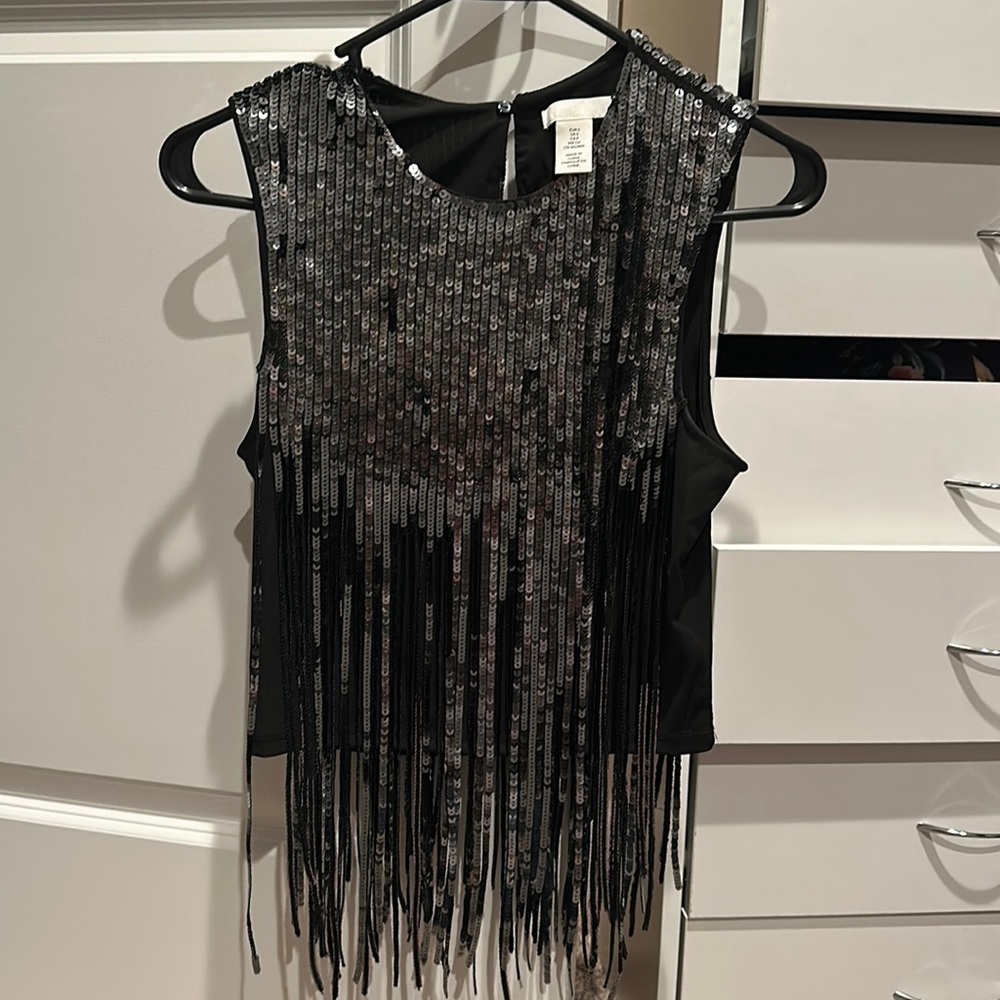 Fun sequin tank top